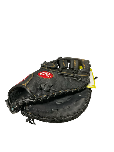 Used Rawlings RENEGADE 1ST BASE MITT BB/SB First Base RH Throw Black 11 1/2" 11834-S000050881