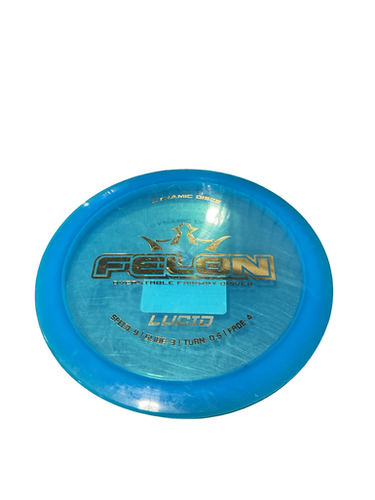 Used Dynamic Discs FELON Disc Golf Driver Carolina Blue 11834-S000050815