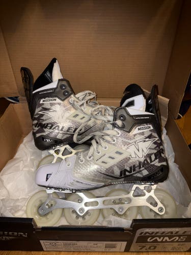 *Like New* Mission Inhaler WM01 Inline Skates EE Width Size 7