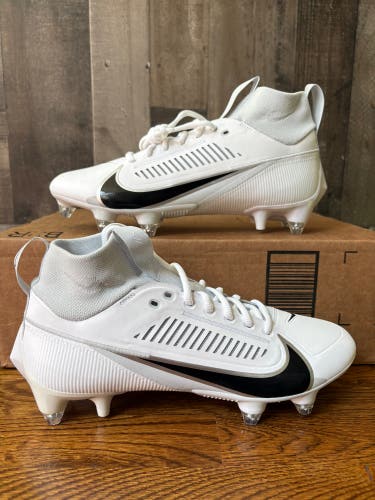 Nike Vapor Edge Pro 360 2 Detachable White/Black Mens Size 9.5 New FJ7023-100