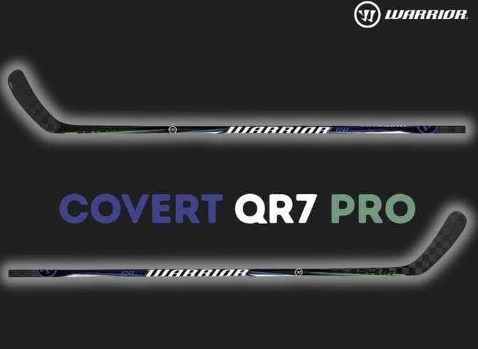 New Warrior Covert QR7 Pro Grip Hockey stick LH Left Sr. 75 Flex w28 P28