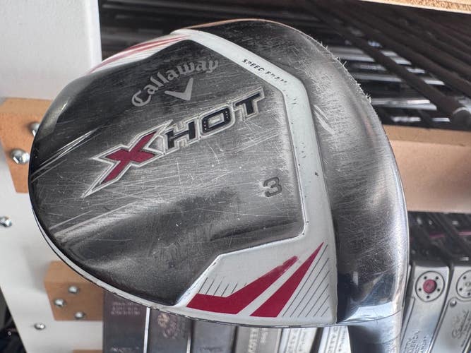 Callaway Xhot 15 (3) Fairway Wood Project X Regular Flex Graphite Shaft 2003
