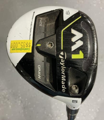 TaylorMade M1 19 #5 Fairway Wood 42" KURO KAGE 70 Stiff Flex Graphite USED