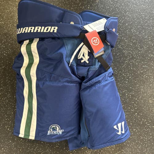 New ECHL Warrior Covert pro Stock Blue Senior Large ice hockey pants Icemen