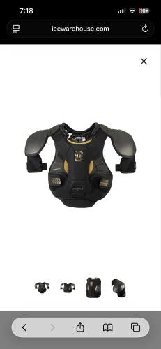 New 2026 Warrior Alpha LT Ice hockey Shoulder Pads Senior Medium