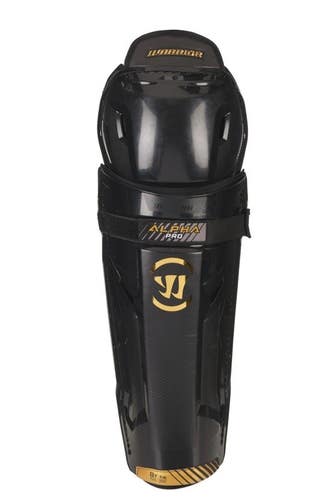 New Warrior Alpha LT Ice hockey Shin Guards Senior 16