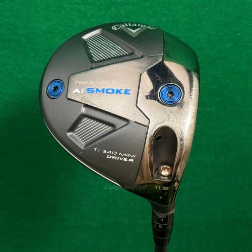 Callaway Paradym Ai Smoke TI 340 Mini 11.5 Driver Mitsubishi AV Series 65 Stiff