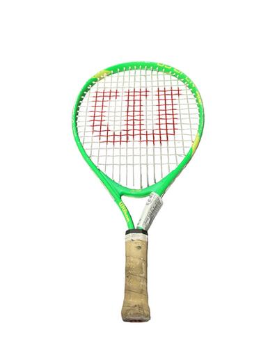 Used Wilson JR 19 INCH RACKET Junior Tennis Racquet Green 19" 11834-S000050765