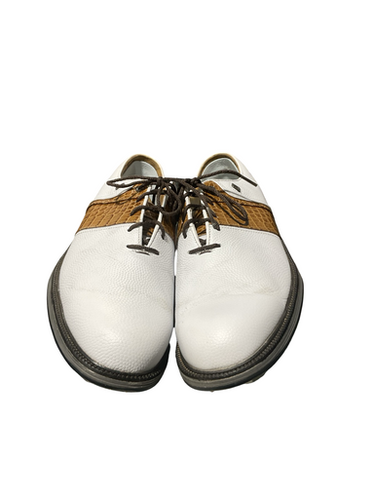 Used Foot Joy Mens Golf Shoes White Senior 9.5 11834-S000050780