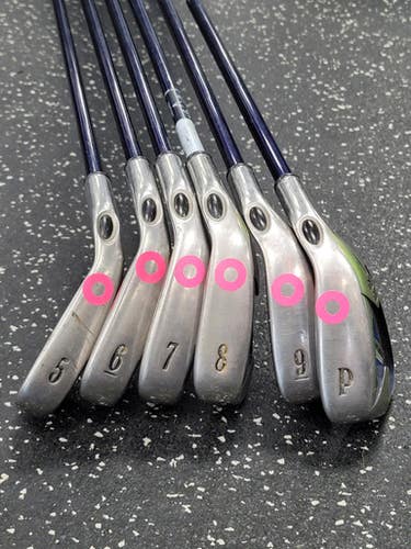 Used Callaway X-22 Womens Iron Set RH 5I-PW 11849-S000039598