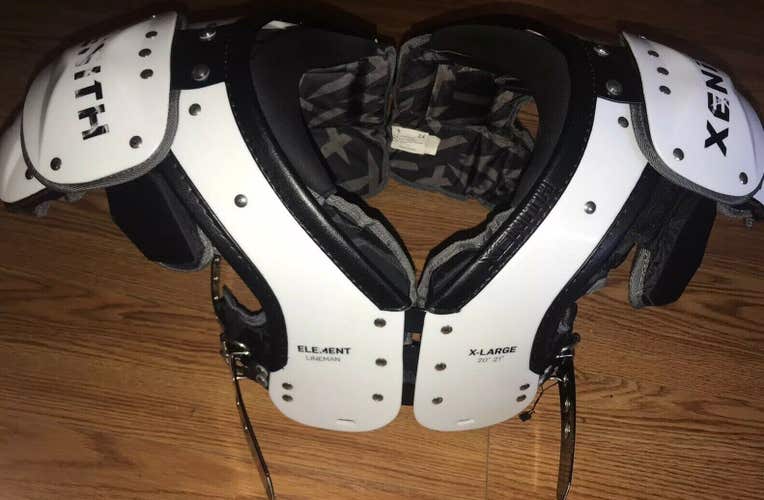 Xenith Element Lineman Shoulder Pads Adult XL 20”-21”