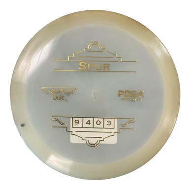 Used Lone Star Disc GLOW SPUR Disc Golf Driver Almond 175g 11450-S000520723