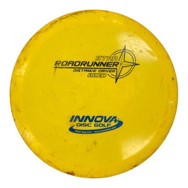 Used Innova STAR ROADRUNNER Disc Golf Driver Yellow 168g 11450-S000520709