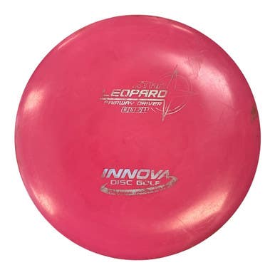 Used Innova STAR LEOPARD Disc Golf Driver Pink 175g 11450-S000520704
