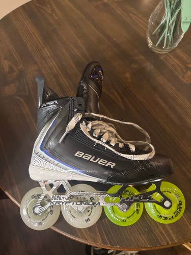 Bauer Unknown Inline Skates Extra Wide Width Size 6.5 (Used)