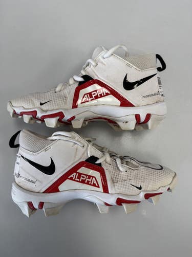 Used Nike Jr FB Cleats White Junior 04 11860-S000309058