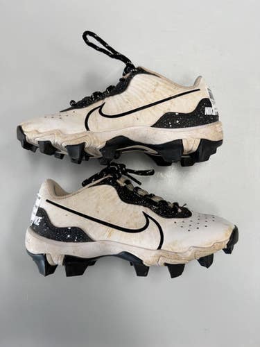 Used Nike SOFTBALL CLEAT BB/SB Cleats White Junior 01 11860-C000309044