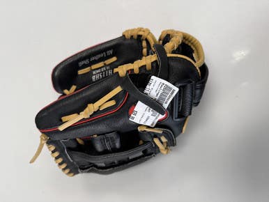Used Rawlings HIGHLIGHT BB/SB Glove RH Throw Black 11 1/2" 11860-S000309036