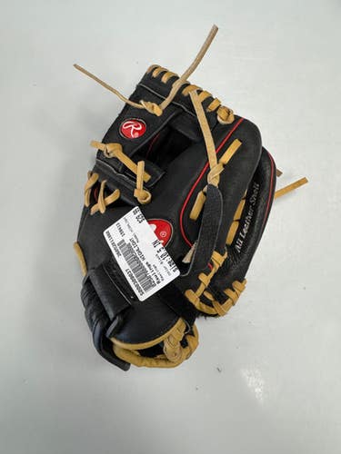 Used Rawlings HIGHLIGHT BB/SB Glove RH Throw Black 10 1/2" 11860-S000309037