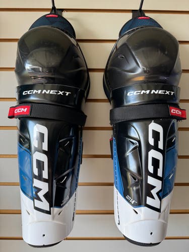 Senior CCM Next 14" Shin Pads (Used)