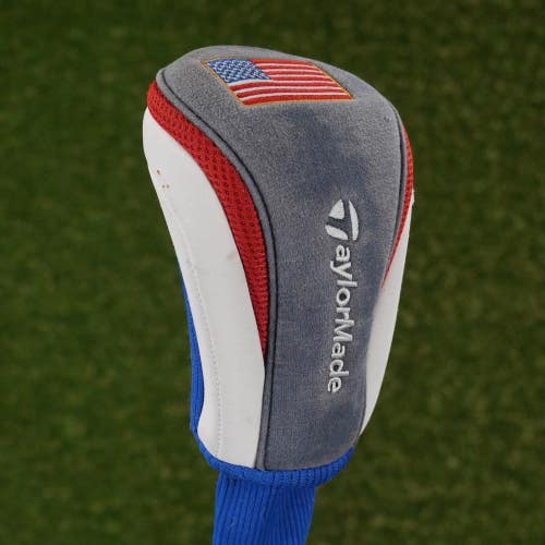 TaylorMade USA Driver Headcover American Flag Sock Red / White / Blue / Gray
