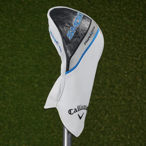 Callaway Paradym AI Smoke Driver Headcover White / Gray / Blue ~ LOOK!!