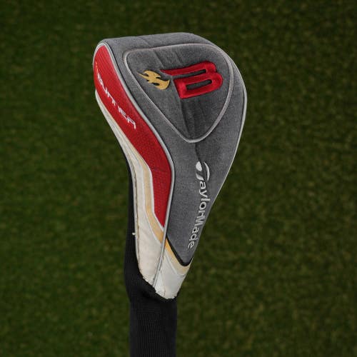 TaylorMade Burner Driver Headcover Sock White / Gray / Red ~ LOOK!!