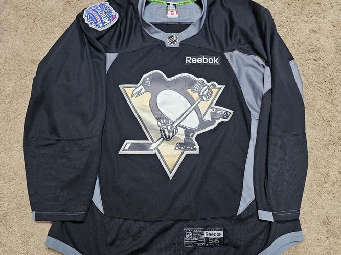 CHRIS KUNITZ 2014 Stadium Series Pittsburgh Penguins Practice Worn Hockey Jersey