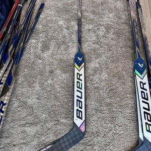 NCAA Bauer Shadow Full Right Goalie Stick 24" Pro Stock #4