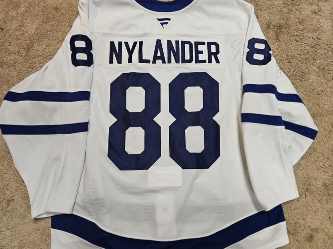 WILLIAM NYLANDER 24'25 Toronto Maple Leafs Set 1 Photomatched Game Worn Jersey