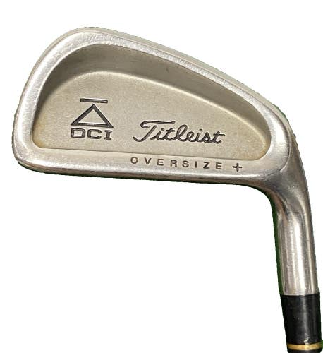 Titleist DCI Black Oversize Plus 5 Iron RH Tri Spec Stiff Steel 37.5" New Grip