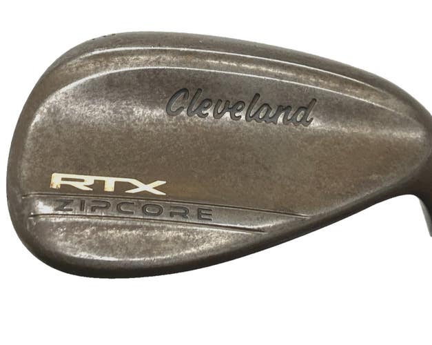 Cleveland RTX ZipCore Raw Tour Issue Gap Wedge 52*10 RH Spinner Stiff Steel 35.5