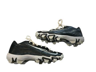 Used Nike VAPOR BB/SB Cleats Black And White Junior 05 11873-C000239569