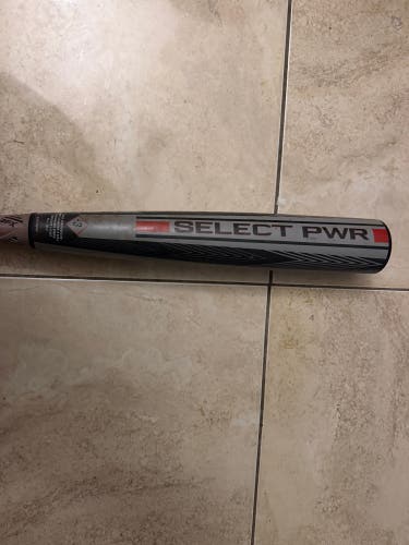 2026 Louisville Slugger Select PWR Hybrid BBCOR Certified Bat (-3) 30 oz 33" (Used)