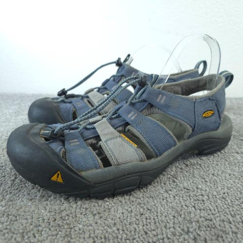 Keen Newport H2 Sandals Mens Size 9.5 Shoes Waterproof Slingback Blue Gray Sport
