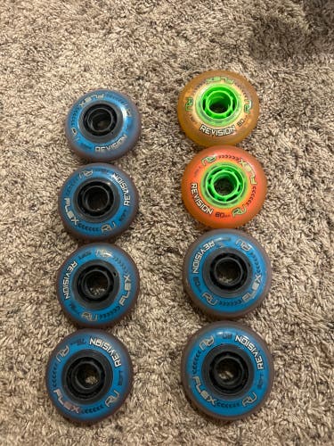 Set Of 8 Revision Flex Wheels 76/80