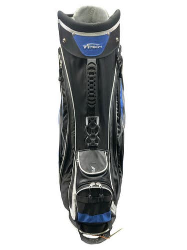 Used TiTech Mens Cart Bag Black And Navy Blue 11859-S000030954