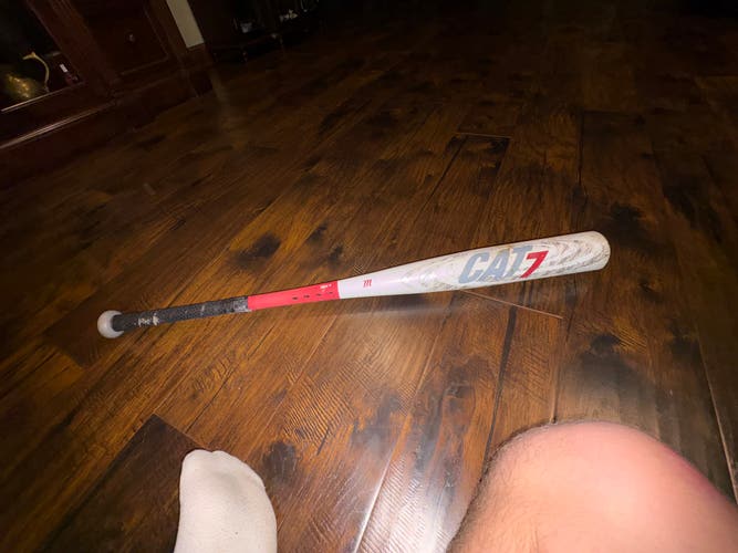 2017 Marucci CAT7 Hybrid BBCOR Certified Bat (-3) 30 oz 33" (Used)