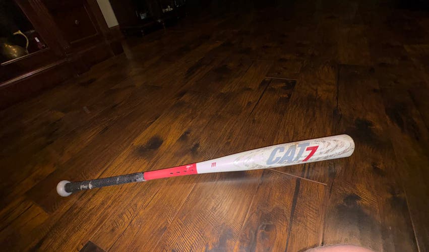 2017 Marucci CAT7 Hybrid BBCOR Certified Bat (-3) 30 oz 33" (Used)