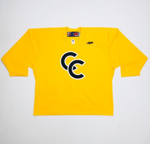 New Colorado College Practice Jersey-Gold-Size 56