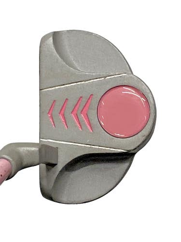 Golf Girl Pink Junior Tour Putter Right-Handed Youth Flex Graphite 31" Good Grip