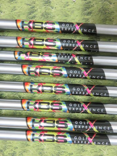 KBS C-TAPER TOUR CUSTOM EXPERIENCE STIFF Iron Shaft 355 * SET 8 * 33.875-36.375"