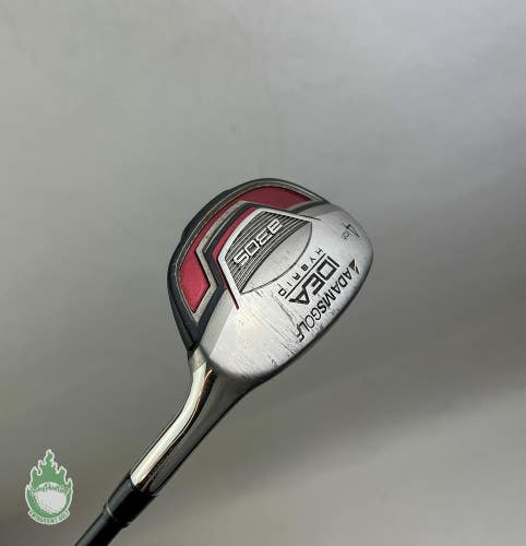 Used RH Adams Golf Idea A30S 4-Iron Hybrid 80g Uniflex Graphite Golf Club