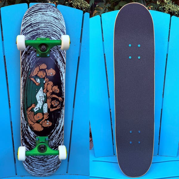 Girl Eric Koston Pictionary Reissue Complete Skateboard Anodized