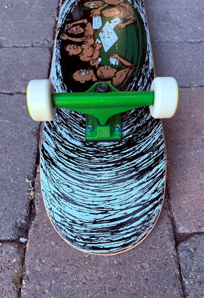 Girl Eric Koston Pictionary Reissue Complete Skateboard Anodized