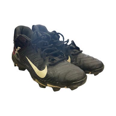 Used Nike ALPHA BB/SB Cleats Black Junior 01.5 11859-S000030092
