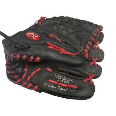 Used Rawlings PLAYER PREFERRED BB/SB Glove RH Throw Black 11 1/4" 11859-S000030951