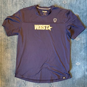 Bundle of Medium/Large Men's West Coast Starz Adrenaline Shirts (4 Total)