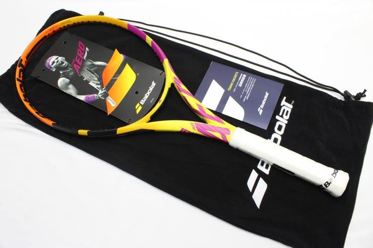 *JPN STOCK* 2019 BABOLAT PURE AERO LITE "RAFA" TENNIS RACQUET (4 1/8) W/ BAG