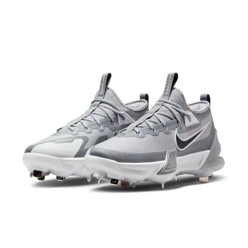 Nike Force Zoom Trout 9 Elite FB2906-002 Men's US 7 Gray Baseball Cleats RHS8335